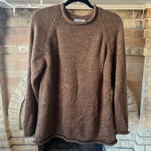 MEXICALI BLUES LARGE BROWN COMFY SWEATER